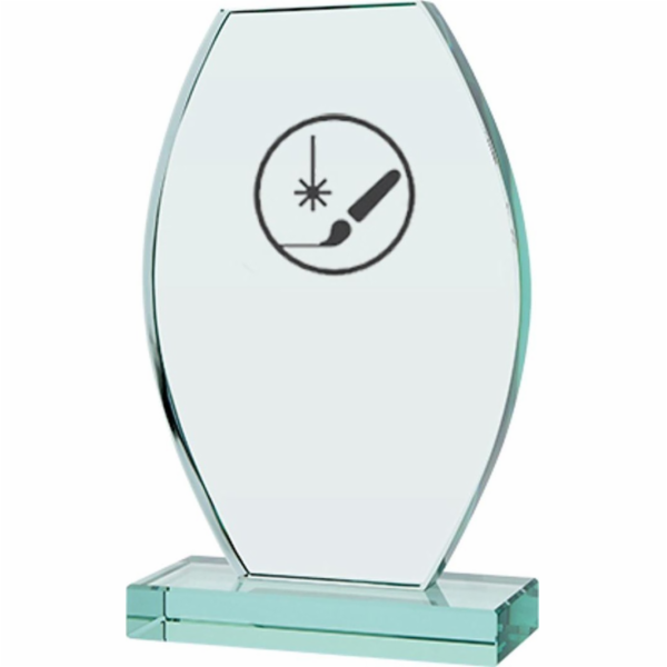 Victoria Sport Gravírovaná skleněná trofej s pouzdrem + v...