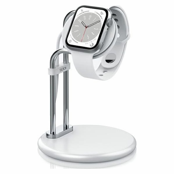 Stojan Beline SODI Stojan na Apple Watch SAW-300 Silver/S...