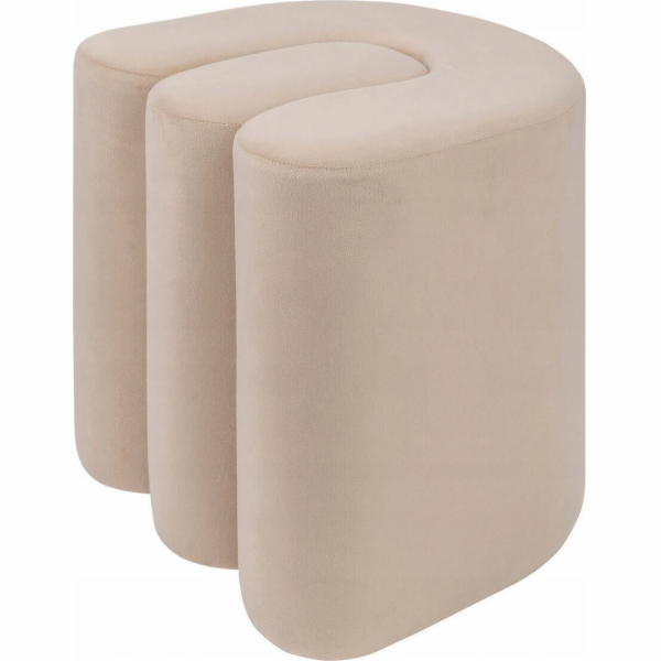 Atmosphera Čalouněný Pouf Beige BOLAN