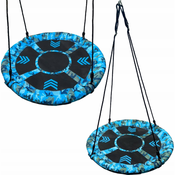 Carruzzo Houpací síť HS5 Swing, čapí hnízdo, 100 cm, modr...
