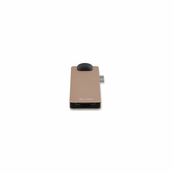 USB HUB LMP Kompaktní dokovací stanice USB-C 4K 8 portů, ...