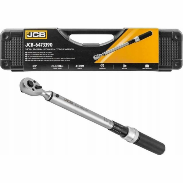 JCB JCB MOMENTOVÝ KLÍČ 3/8 20-120Nm