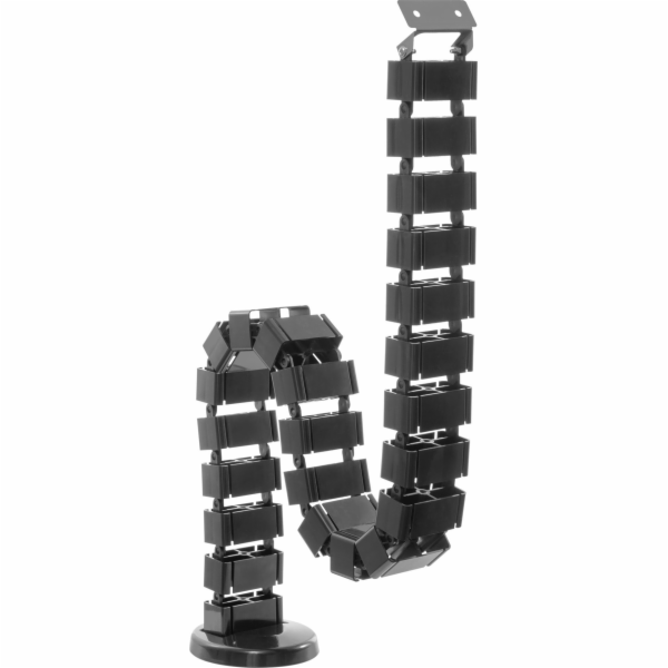 Equip Equip 650808 organizér kabelů Floor Black 1 ks.