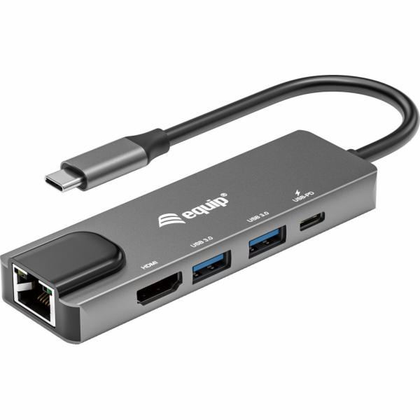 USB HUB Equip Multifunkční USB-C 5v1