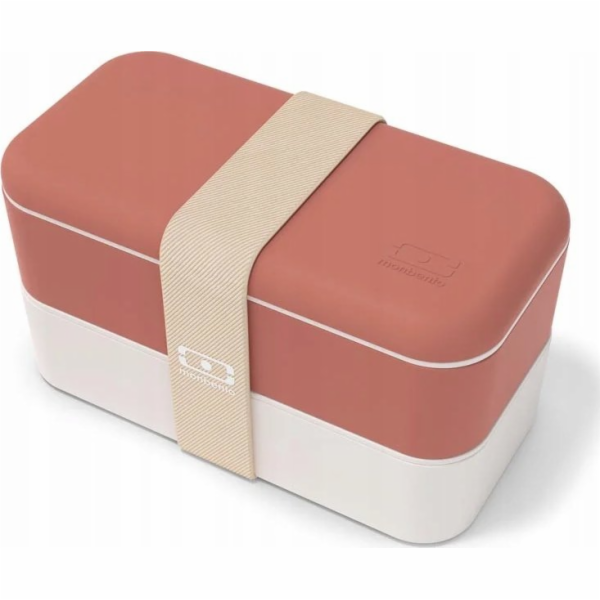 Monbento Monbento Bento Original Terracotta Recycled bílo...