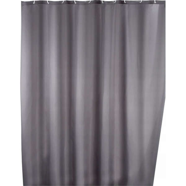 Kleine Wolke Sprchový závěs, textil, šedý, 180x200 cm, WENKO