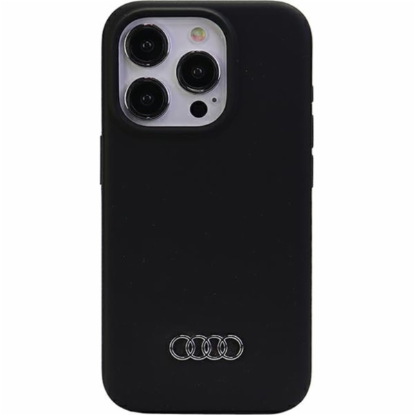 Silikonový obal Audi Audi iPhone 15 Pro Max 6.7 černý/čer...