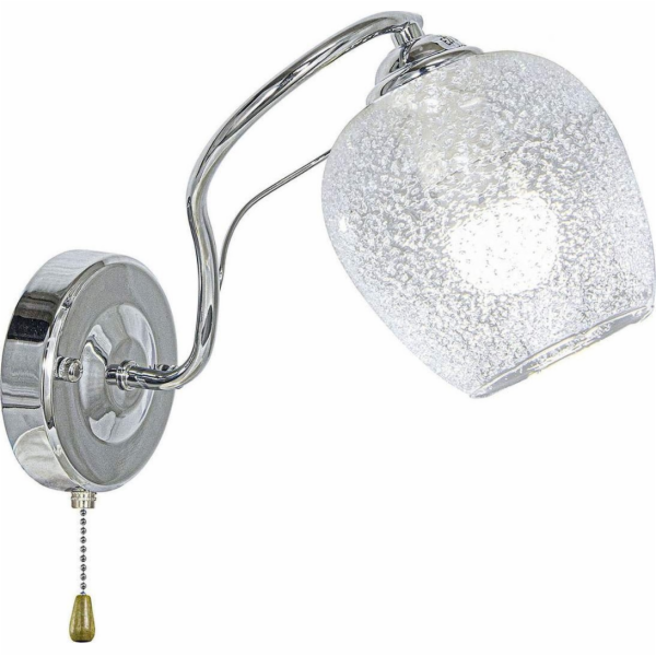 Mdeco Retro nástěnné svítidlo ELM8824/1 8C koule do ložni...