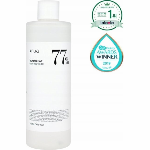ANUA_Heartleaf 77% zklidňující toner na obličej Toner na ...