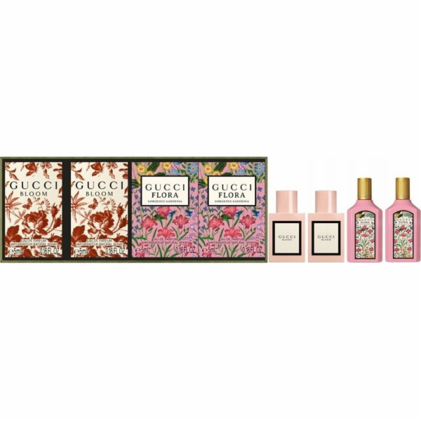 SET GUCCI Bloom EDP 2x5ml + Flora Gorgeous Gardenia EDP 2...