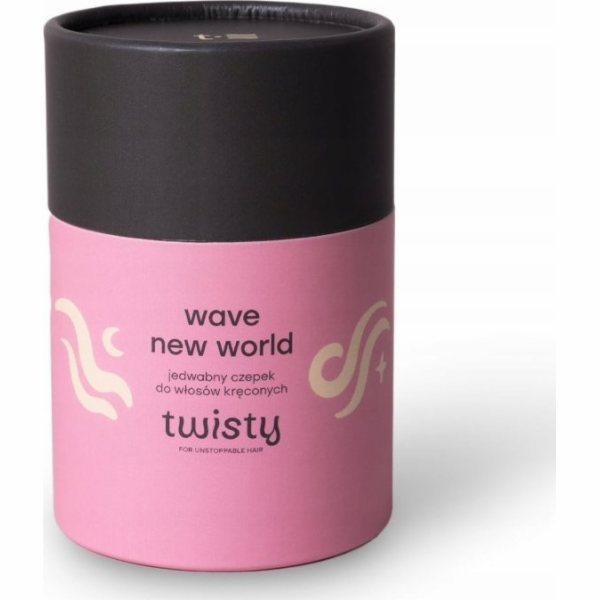 Čepice TWISTY_Wave New World Silk pro kudrnaté vlasy Multi