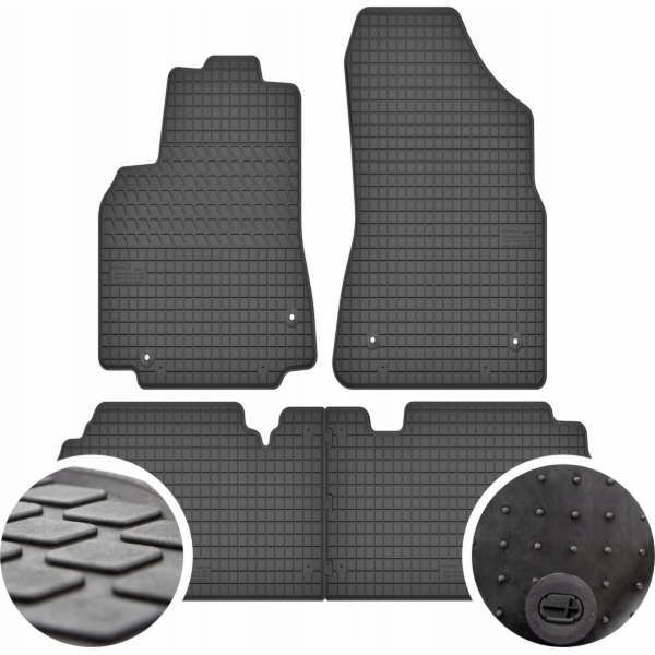 GeyerHosaja Gumové koberce pro Peugeot Partner