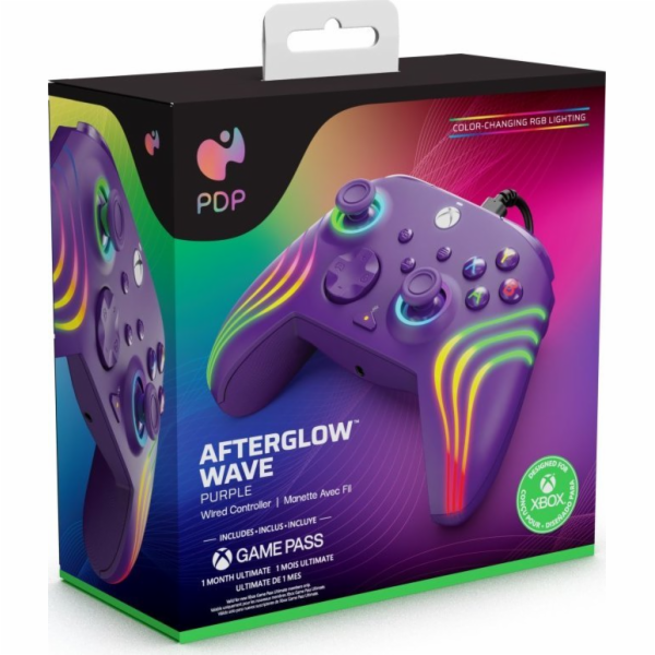 PDP PDP XS Pad Drátová dosvitová podložka WAVE Pad - fialová