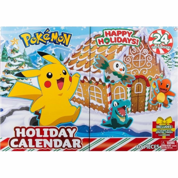 Adventní kalendář Orbico POKEMON Kalendář bitevních figur...