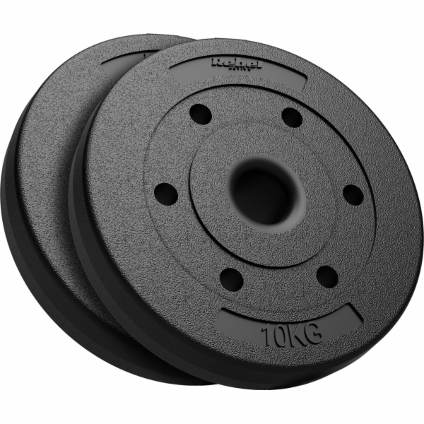 Rebel Bituminous set závaží 2x10kg, otvor 51mm - pro olym...
