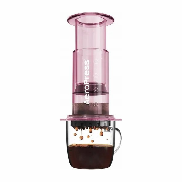 Aero Press AeroPress Clear Pink - Kávovar růžový