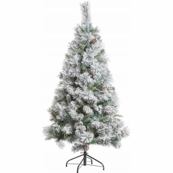 Umělý vánoční strom vidaXL se zasněženými větvemi 150 cm