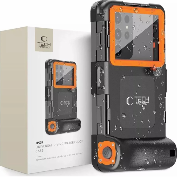 Tech-Protect IPX8 UNIVERZÁLNÍ POTÁPĚČSKÉ VODOTĚSNÉ POUZDR...