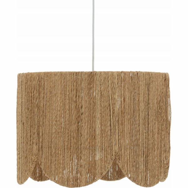Stolní lampa Atmosphera JANICE, stínidlo z pletené juty, ...