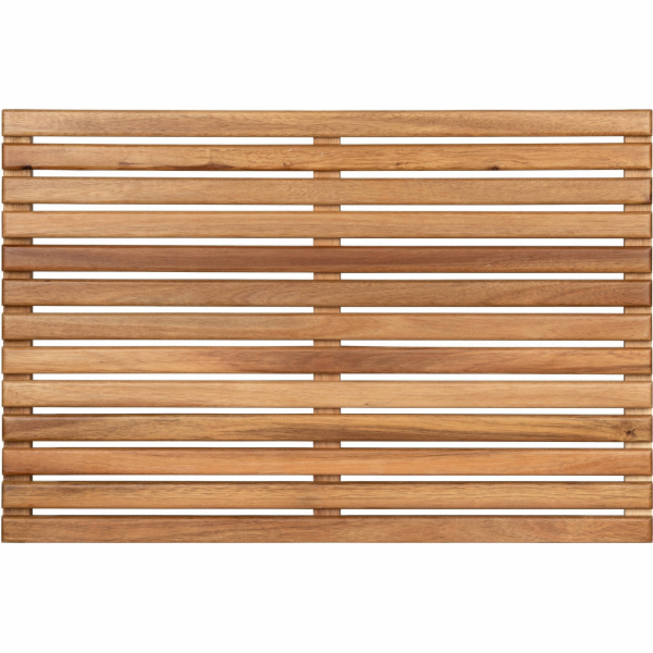 Dřevěný sprchový rošt Wenko Acacia, 40 x 60 cm