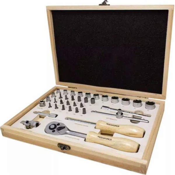 Sada nářadí Rockforce ROCKFORCE WRENCH SET 1/4 38 ks.