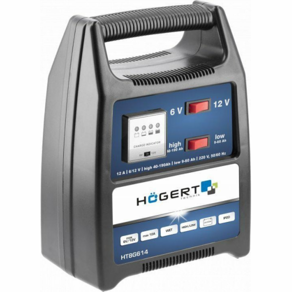 Högert Technik HOGERT RECTIFIER 6/12V 12A 200Ah