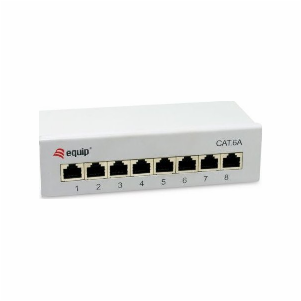Equip Equip Patchpanel 8x RJ45 Cat6A FTP 1HE Keystone Mon...