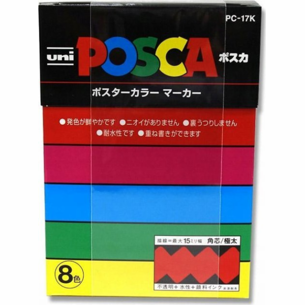 Sada Posca POSCA Marker UNI PC-8K 8er