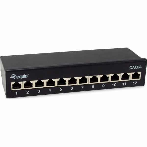Equip Equip Patchpanel 12x RJ45 Cat6A 10 FTP 1HE Premium ...