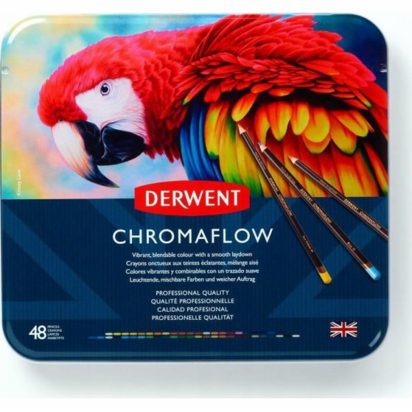 Kovové tužky Derwent Derwent Chromaflow 48