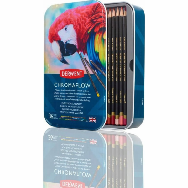 Derwent Derwent Chromaflow 36 kovové tužky