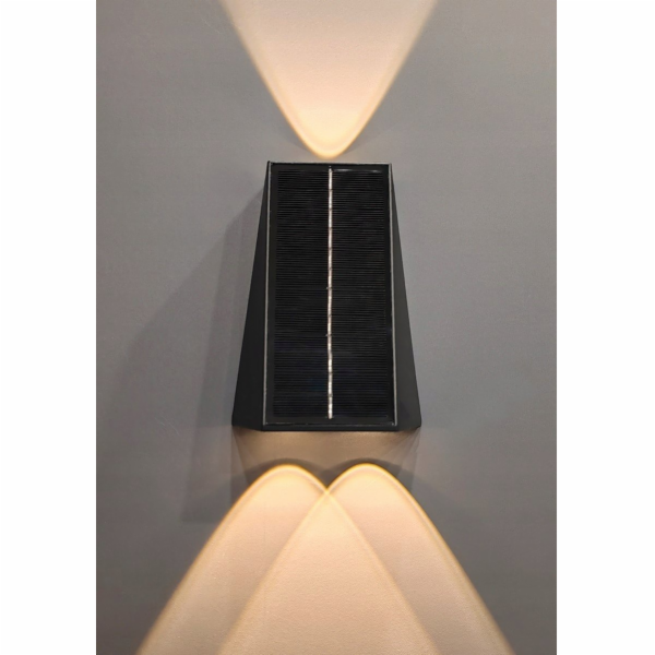 BestService nástěnná lampa Lumax Solar LGS521N Solární ná...