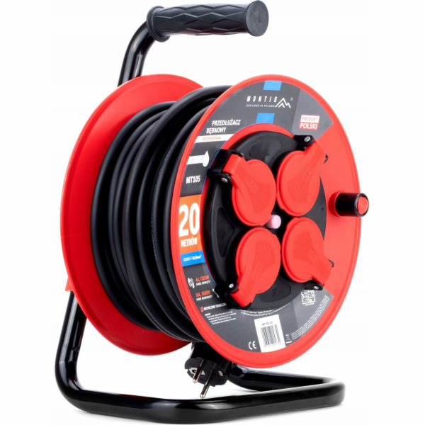 Montis PROFESSIONAL MT105-20 4x2p+Z IP44 16A 3680W 3x1,5 ...
