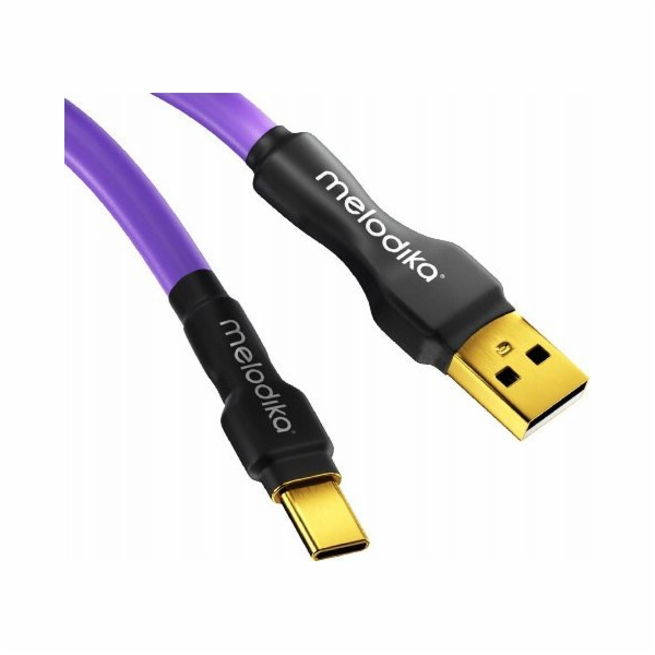 Melodika Melodika MDUAC03 Fialový AC USB kabel včetně: pr...