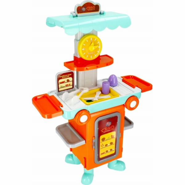 Mega Creative SUPERMARK AUTO 2V1 B/O AKC 37X57X21 GRILL MC 6