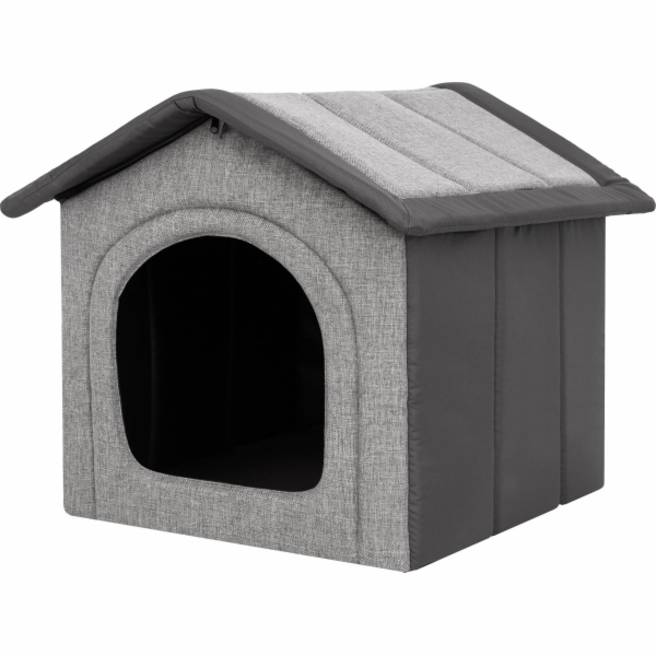Hobbydog R2 INARIŮV DOMEČEK PRO PANENKY SVĚTLE ŠEDÝ S GRA...
