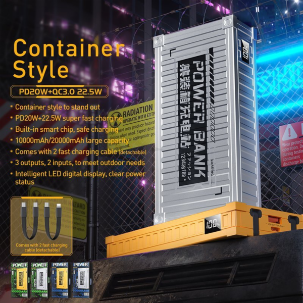 Powerbanka Wekome WEKOME WP-341 Container Series – Powerb...