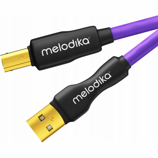Melodika Melodika MDUAB10 Purple USB 2.0 typ AB kabel, vč...