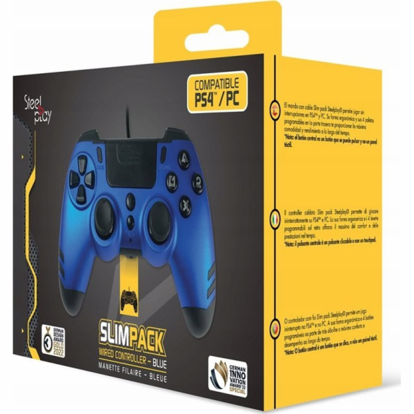 Pad SteelPlay STEELPLAY Slim Pack kabelový ovladač Sapphi...