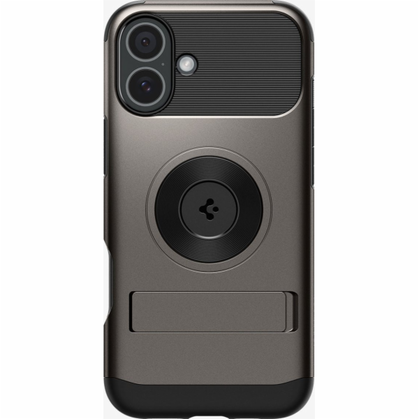 Spigen Spigen Slim Armor MagSafe, gunmetal – iPhone 6.1 2024