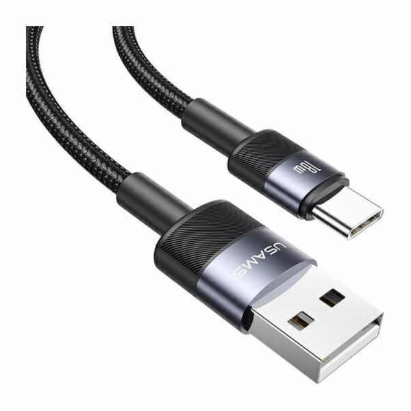 Usams USB kabel USAMS SET USB to USB-C kabel 3A 1,2m Rych...