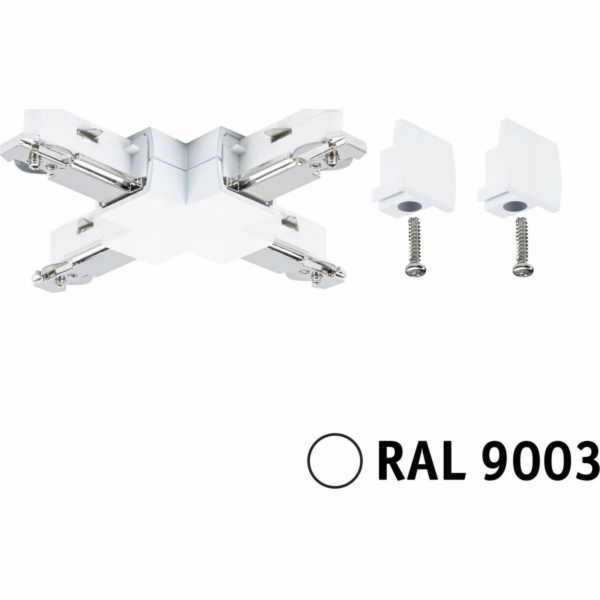 Paulmann Rail konektor X URail systém 230V bílá RAL9003 /...