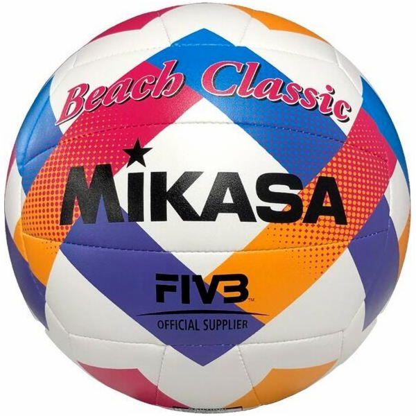 Mikasa Plážový volejbal Mikasa Beach Classic bílo-modro-r...