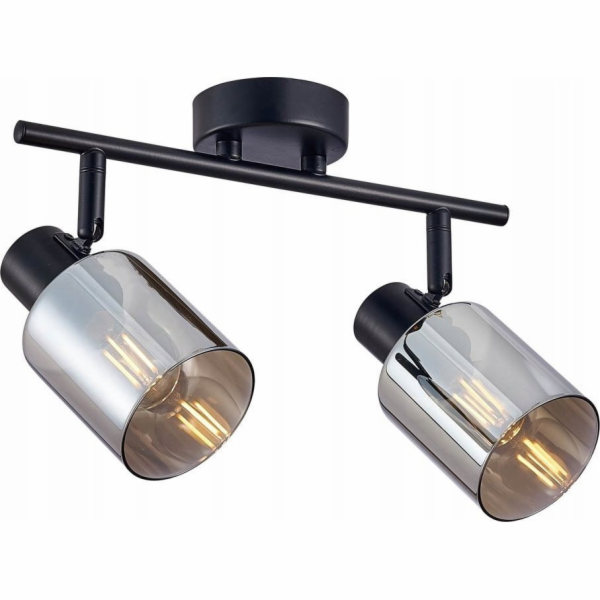 Italux Italux Santia SPL-65342-2-BK-SG stropní lampa lišt...