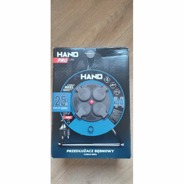 Plastrol RUČNÍ PRODLUŽOVACÍ ŠŇŮRA BUBEN 25m 3x1,5mm 16A /...