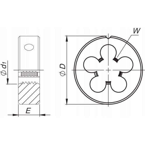 Ventilátor DIE UNF 1 -12 DIN-22568 (2A) HSS 800 - N1-1210...
