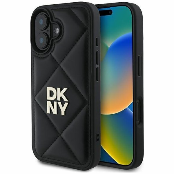 DKNY DKNY DKHCP16SPQDSLK iPhone 16 6.1 černo/černé prošív...