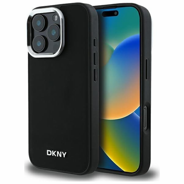 DKNY DKNY DKHMP16LPSCMCLK iPhone 16 Pro 6.3 černo/černé p...