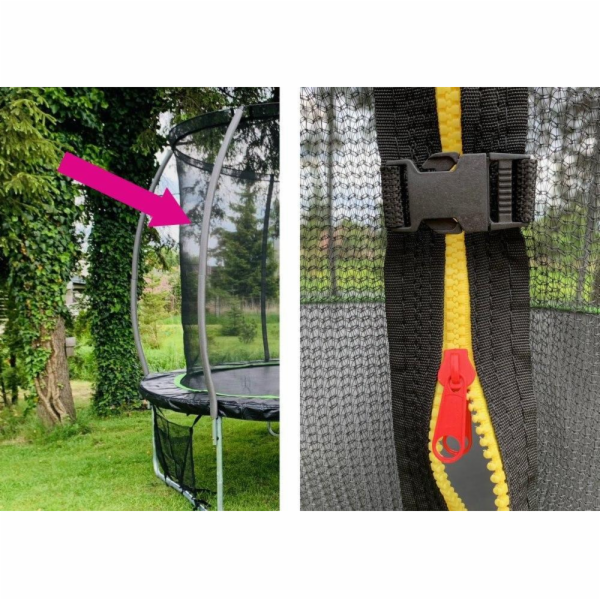 Vnitřní síť Lean Sport pro trampolínu Sport Max 8 stop rů...