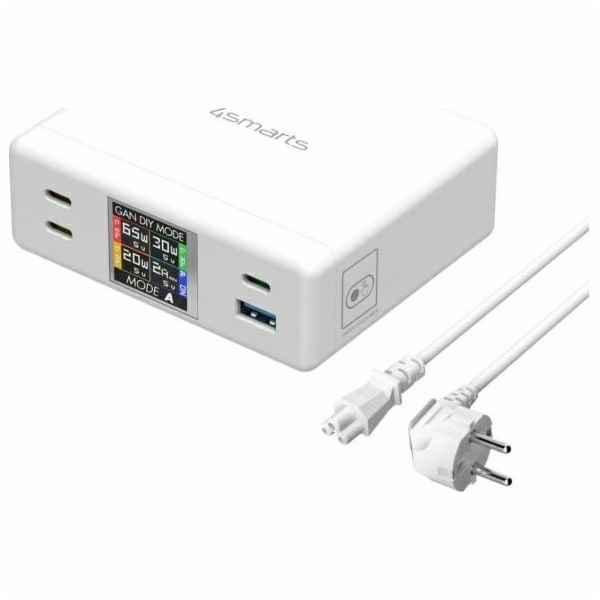 Nabíječka 4smarts 4smarts Nabíjecí stanice 130W GaN DIY M...